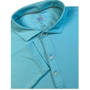 Johnnie-O Featherweight Long Sleeve Performance Golf Polo - Swing XL Blue